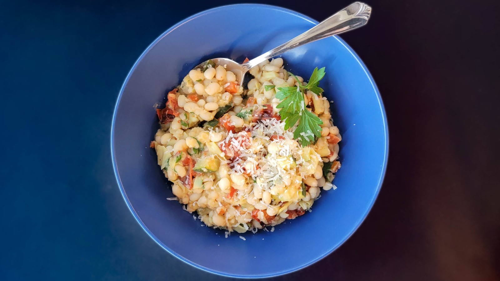 Lead image for recipe Garlic Parmesan White Beans